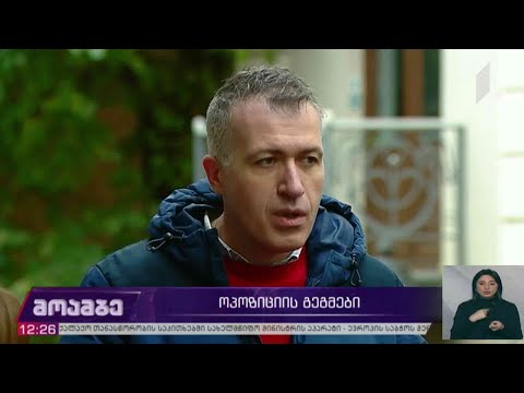 #არჩევნები2020 ოპოზიციის გეგმები